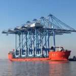 Ship carrying four huge new NWSA container cranes to arrive Friday in Tacoma