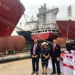 Christening of 2 Containerships Group Vessels