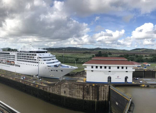 panama canal cruise transit