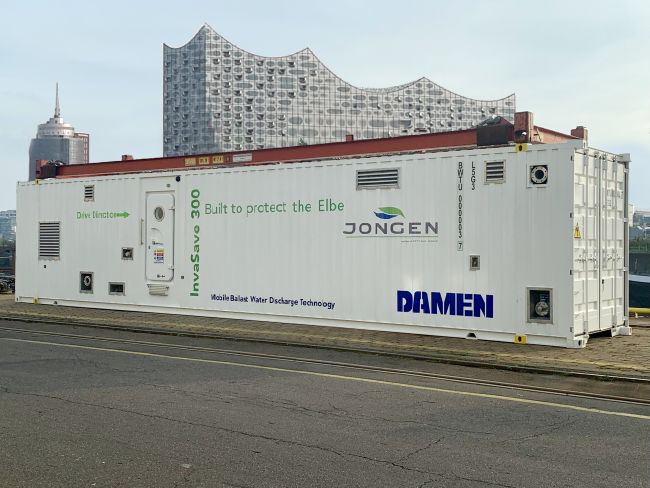 Damen InvaSave in the port of Hamburg