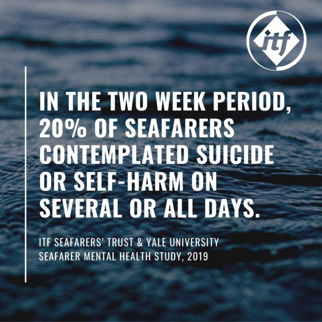 ITF Seafarers mental health problems