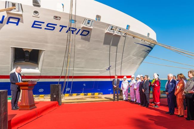 Stena Line takes delivery of new ferry Stena Estrid