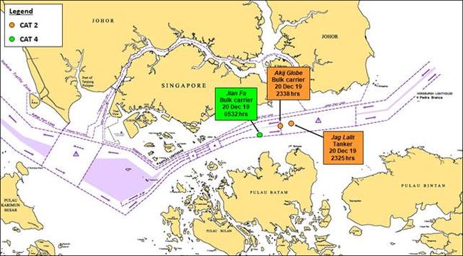 ReCAAP Incident Alert Singapore Strait