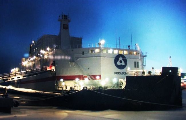 Rosatum World first floating nuclear power plant