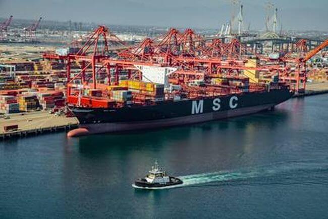 MSC Jewel Sets Record As Cleanest Container Ship To Travel U.S.