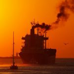pollution sunset
