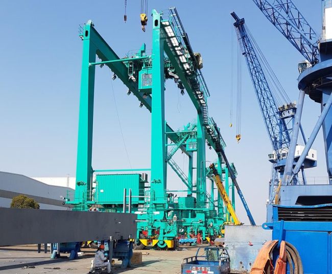 Corvus Batteries Ordered For New Hybrid Cranes At South Carolina Port Authority