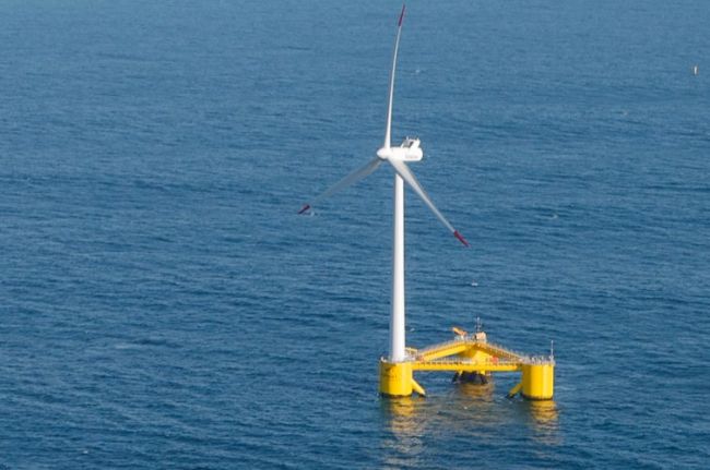 World's Largest Wind Turbine Attached On Floating Platform Supplies 8.4MW