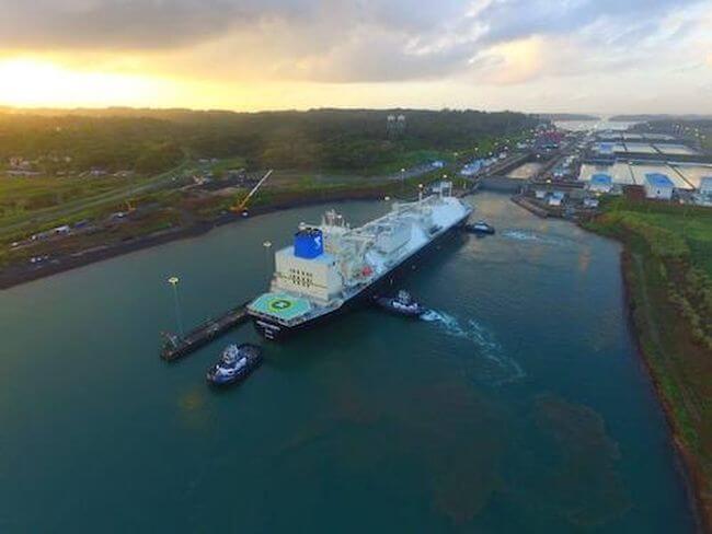 LNG Vessel Completes 6,000th Neopanamax Transit at the Panama Canal