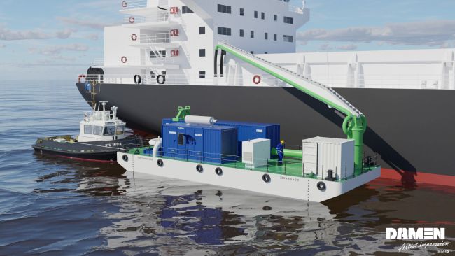 Ballast Water Pre Filtration Barge 