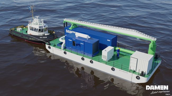 Ballast Water Pre Filtration Barge