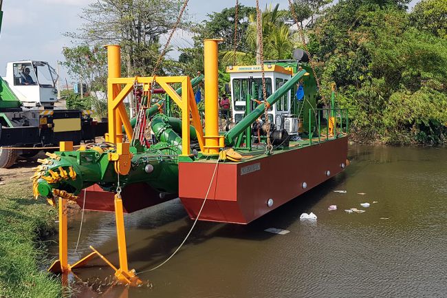 Dredge Yard to deliver a standard cutter dredger ECO 300 to Sri Lanka