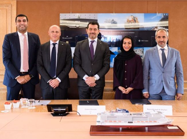 Abu Dhabi Ports Inks Long-Term Agreement With MSC Cruises