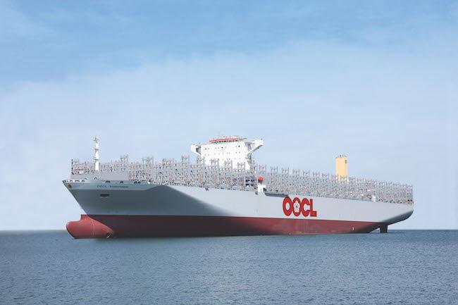 OOCL Indonesia -Sea Trial