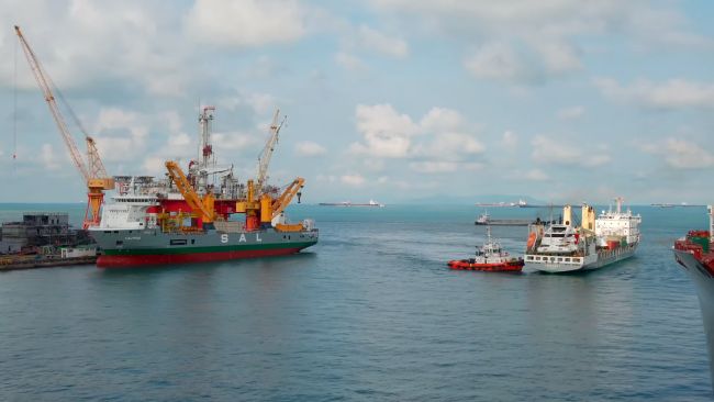 SAL Heavy Lift Showcases Offshore Capabilities With Greater Changhua Test-Pile Project