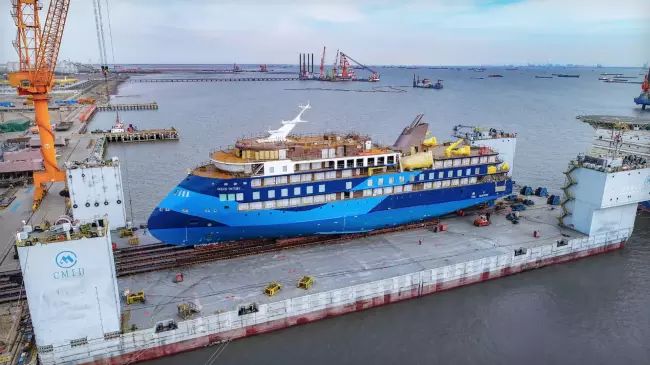 Ulstein Launches Third Sunstone Ships' Infinity 'Ocean-Victory'