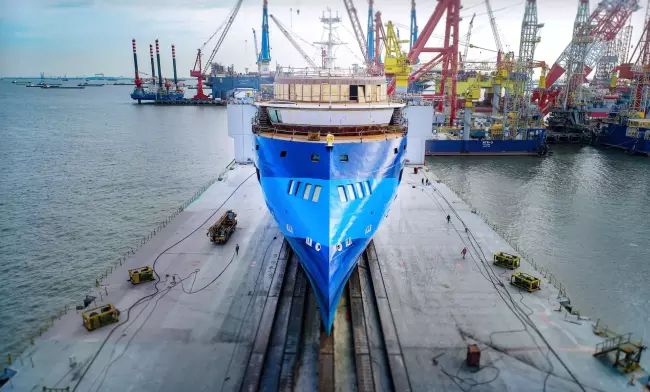 Ulstein Launches Third Sunstone Ships' Infinity_'Ocean Victory'