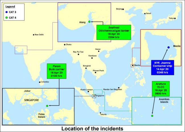 1 Piracy Incident And 3 Incidents Of Armed Robbery Against Ships In Asia In A Week