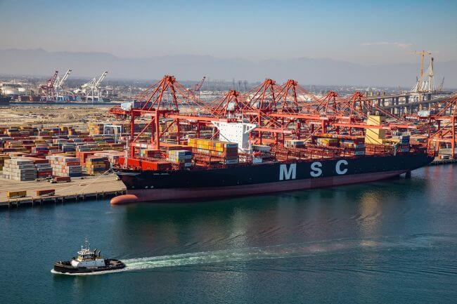 MSC Jewel Port Of Long Beach