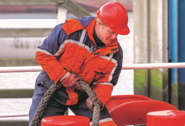 A Seafarer Working