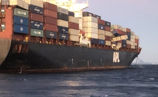 APL England containers lost