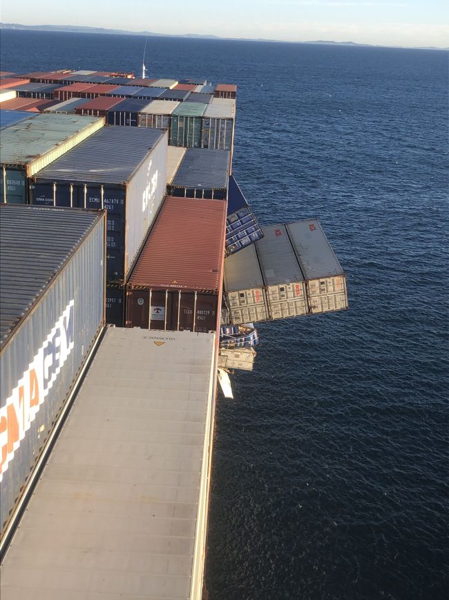 APL England containers lost