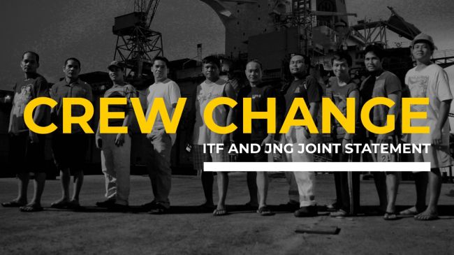 Crew change statement graphic