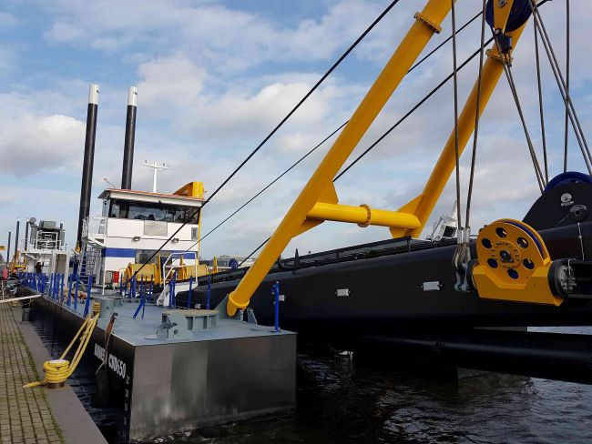 Damen announces Electric Cutter Suction Dredger 650