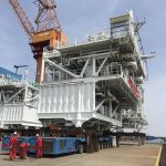 regas China's first FSRU