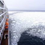 Cruise Ship Representation Ice Waters