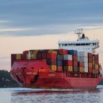 Last Containership in Frihamnen
