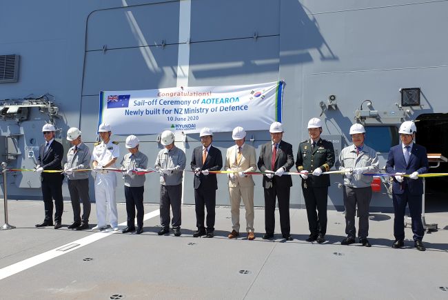 New Zealand Navy Polar-Class Logistics Support Vessel_Signed Off At Hyundai_Heavy