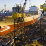 Matson's newest ship was christened 'Matsonia' and launched into San Diego Bay at the NASSCO shipyard on July 2, 2020. It is the fifth ship to carry the iconic name in Matson's 138-year history.