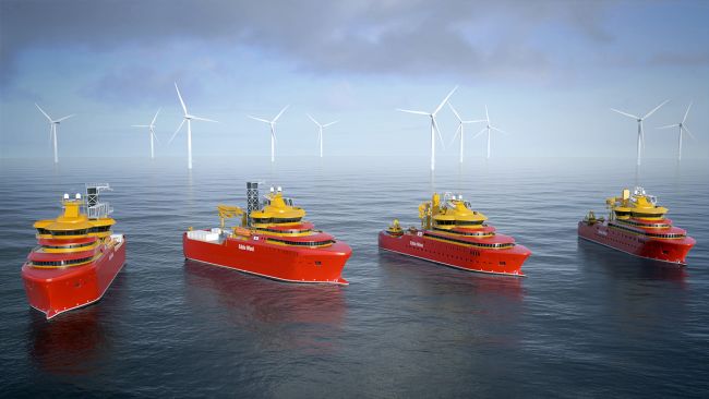 electric Voith Schneider Propeller will be delivered for four offshore supply vessels of the Norwegian shipping company Østensjø