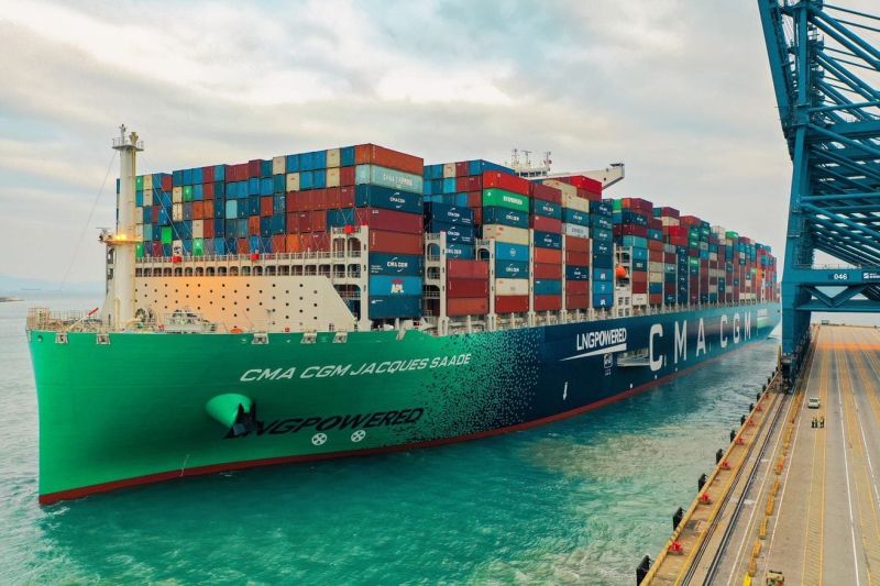 CMA CGM Jacques Saade Sets World Record 