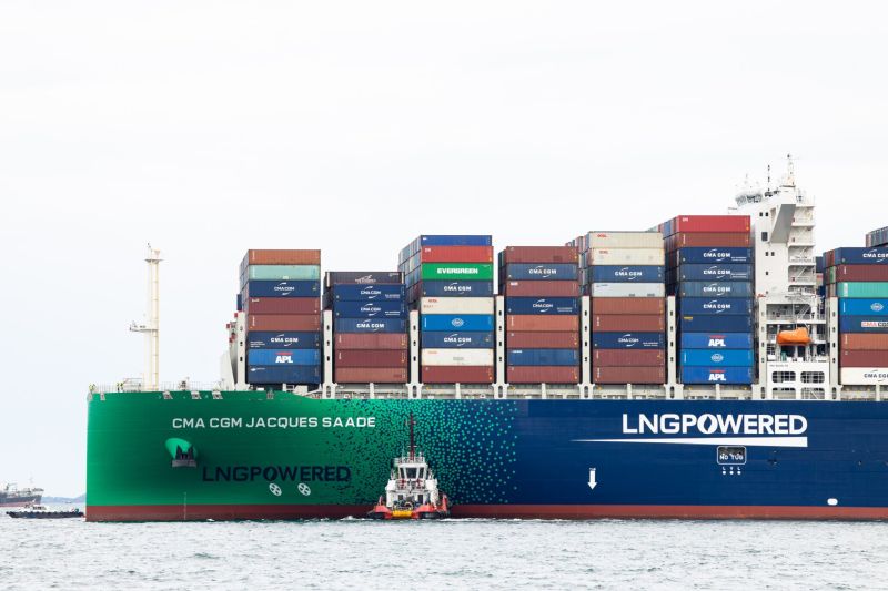 CMA CGM Jacques Saade Sets World Record 