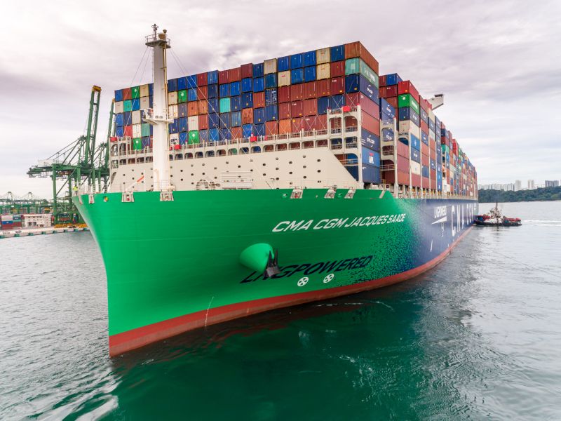 CMA CGM Jacques Saade Sets World Record