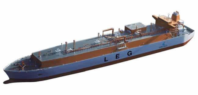 Very large ethane carrier