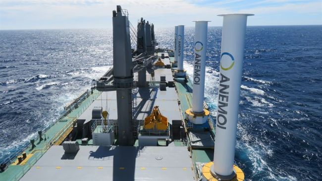 Wärtsilä will include Anemoi Marine Technologies’ Rotor Sails as part of its propulsion offering
