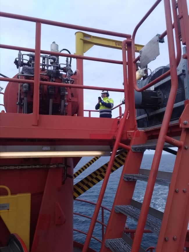 skarv crane remote survey