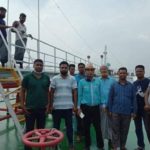 Bangladeshi maritime workers on a strike Bangladesh Noujan Shramik Federation