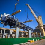 Cargo comprised of multiple components of which the heaviest was just over 230t and, the longest, 40m in length
