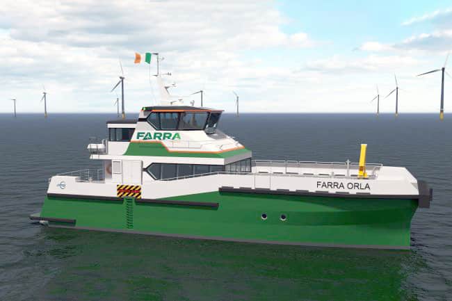 Ireland’s-First-Catamaran-Wind-Farm-Service-Craft-Under-Construction