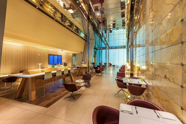Qatar Airways Mariner Lounge Doha _