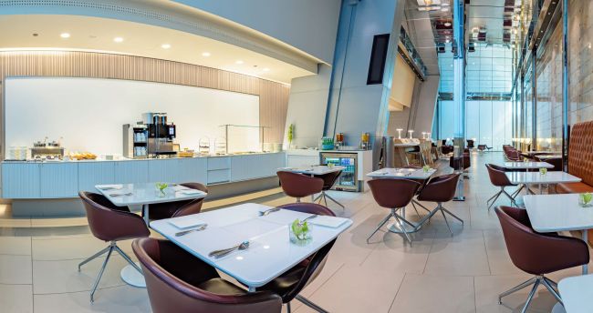 Qatar Airways Mariner Lounge Doha
