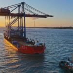 Two additional container gantry cranes arrive at CTB