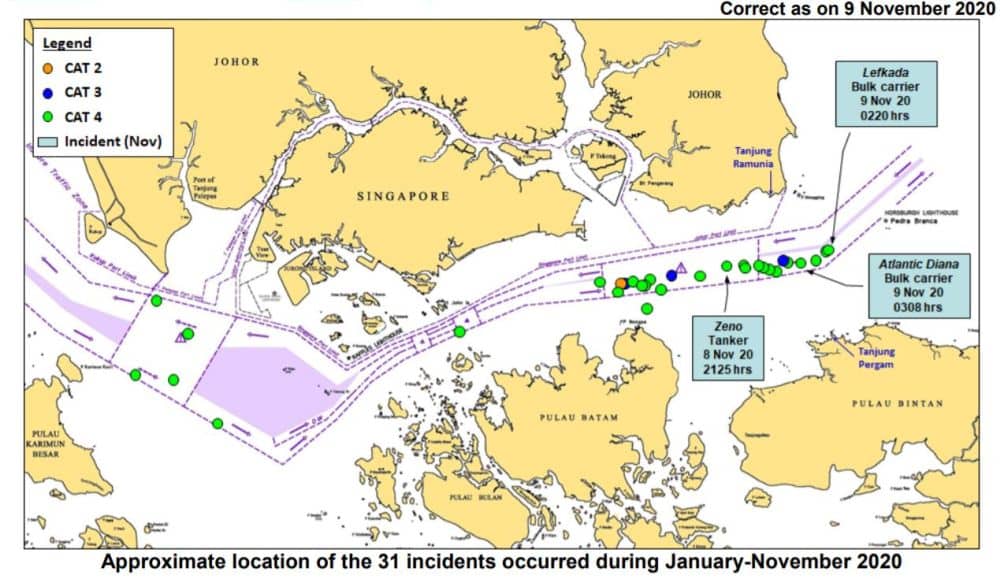 incidents in singapore strait