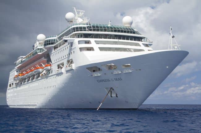 Empress of the Seas in Grand Cayman May