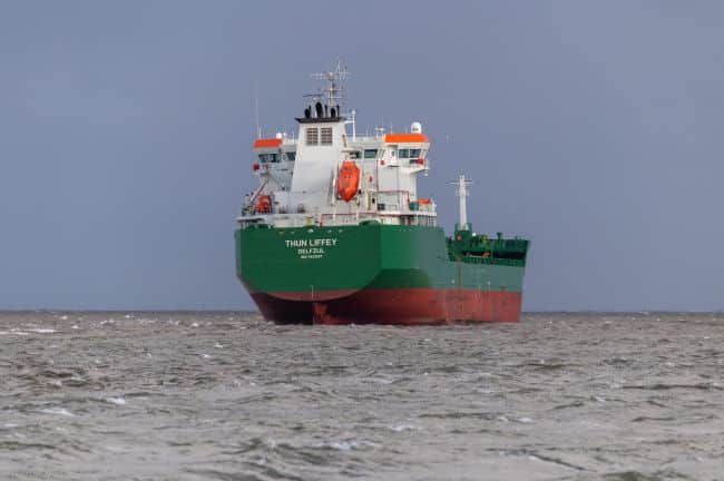 Grounded Oil Tanker In Belfast Refloated 