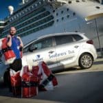 Santa Of The Sea Delivers Christmas To Cruise Workers Locked Down At Sea